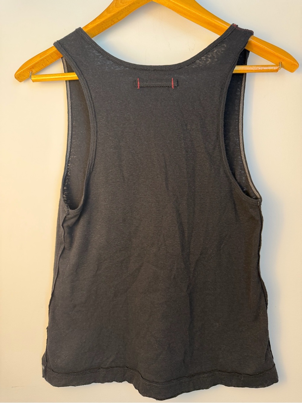 NWT Free People We The Free Black Henley Tank Top Size Small - Picture 5 of 8